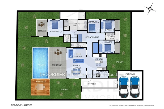 Stunning Furnished 4-Bedroom Villa for Sale