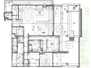 Penthouse de 3 Chambres