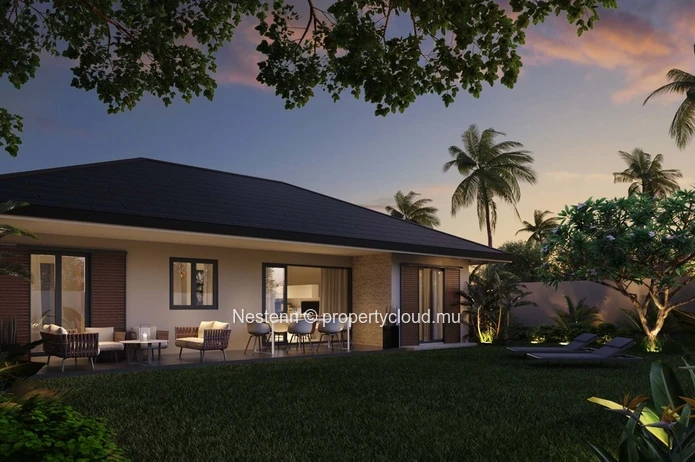 Villa with 2 bedrooms and 1 office in an estate  with many facilities