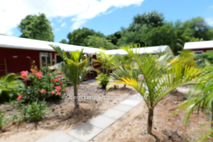 50 m² furnished studio for rent in Black River with shared swimming pool (Sole Mandate)