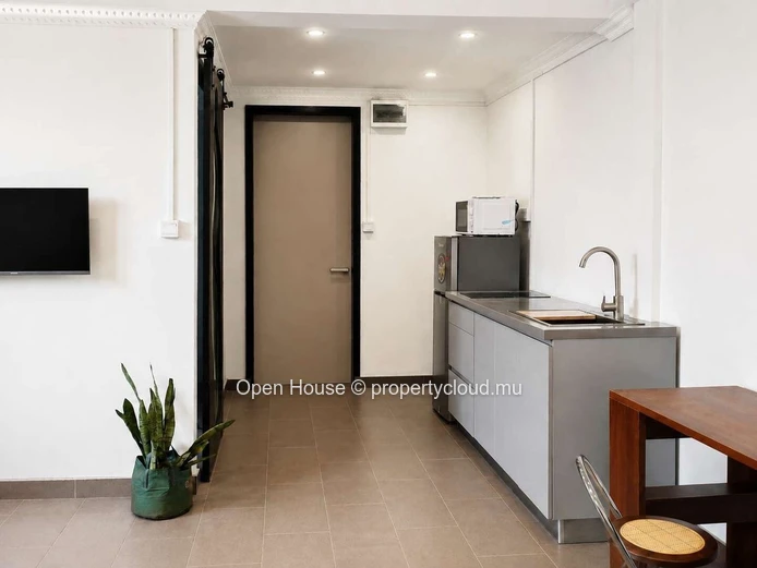 Furnished 1-Bedroom Apartment for Rent in Grand Baie with Pool
