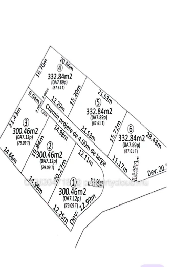 Terrain Résidentiel à Vendre – Rue Pépinière, Beau Plateau Road, Goodlands 