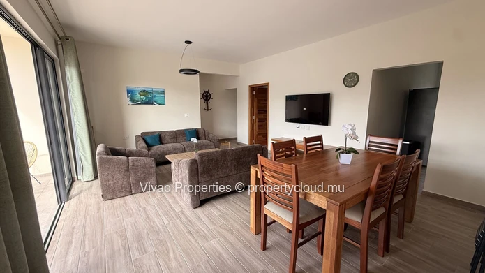 Brand new 3-bedroom furnished apartment, access to communal pool, walking distance to La Preneuse beach, Black River ...