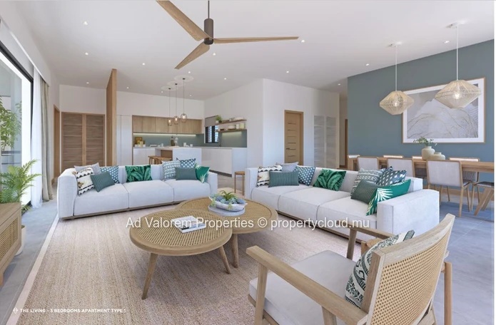 Vivre dans le luxe à Flic en Flac - Nouvelle résidence d'appartements à vendre