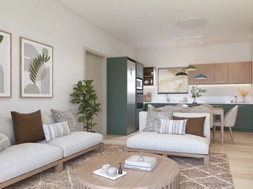 Appartement de 3 Chambres