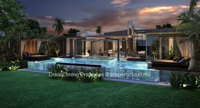 Luxueuses Villas De 3 Chambres A 50 M De La Mer Au Nord De L’Ile Maurice