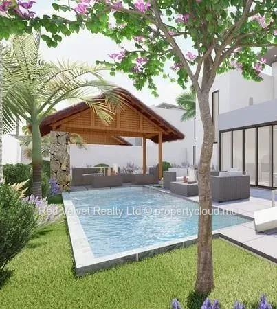 Villas de luxe à vendre à Grand Baie | Projet immobilier sur plan style complexe hôtelier