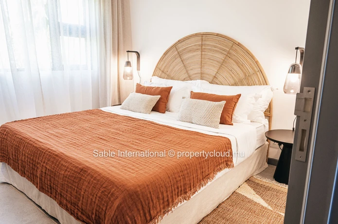 Appartement R+2 à vendre à Goodlands, Rivière du Rempart, 142m², 3 chambres, vue mer, piscine commune, parking gardé.