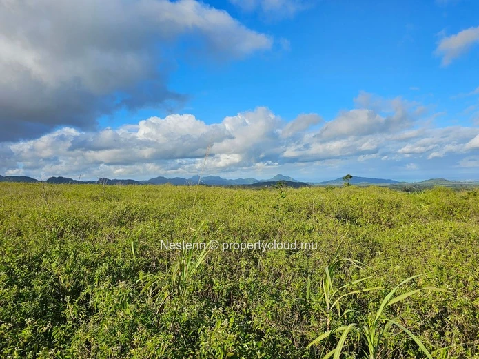 5 arpents 28 perches of agricultural land  Panoramic mountain & sea view