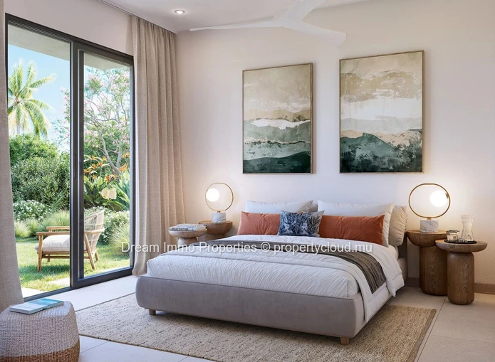 Sublime appartements 3 chambres dans un domaine avec accès golf, plage & hôtels à Beau Champ - Ile Maurice
