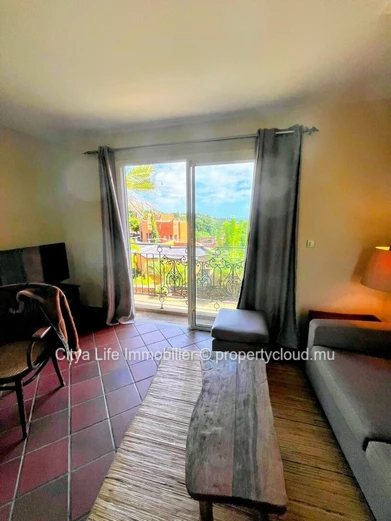 1-Bedroom Duplex with Shared Pool for Rent in Baie du Tombeau