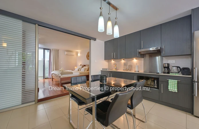 1-bedroom garden-level apartment near the lagoon & golf course in Mont Choisy – Mauritius