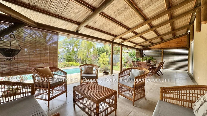 Art de vivre tropical avec piscine privée à louer au cœur de Tamarin