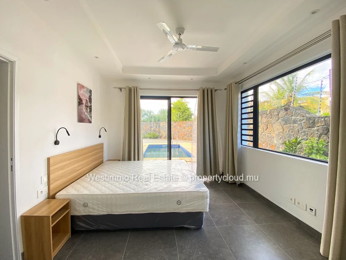 Trou aux Biches - Magnifique Villa moderne meublée 4 chambres ensuite avec piscine privée
