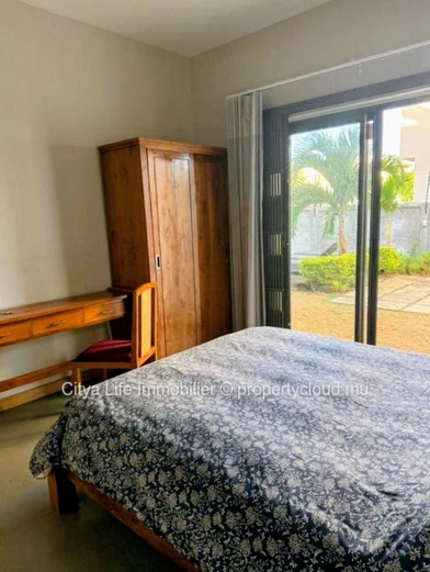 Maison meublée 3 chambres avec piscine à louer à Pointe aux Biches