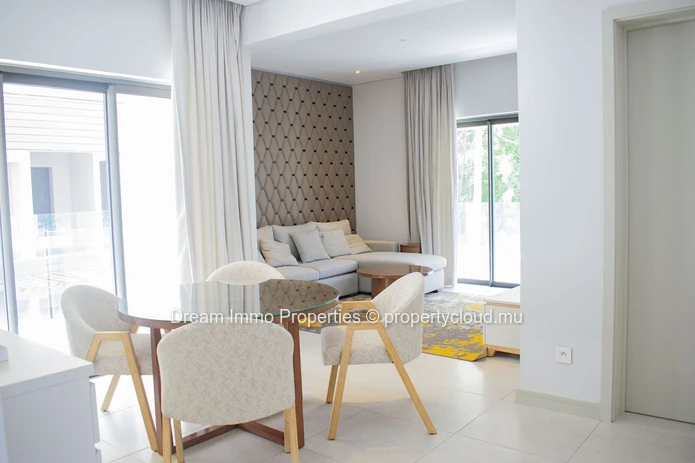 Furnished Apartment On The First Floor Walking Distance To The Beach In Pereybere - Mauritius
