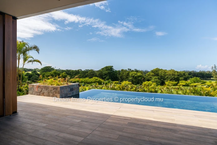 Élégantes villas de 4 chambres avec vue mer & golf dans un prestigieux domaine golfique à Bel Ombre – Ile Maurice