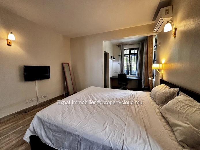 Appartement 2 chambres avec piscine dans un environnement verdoyant – Pointe aux Canonniers