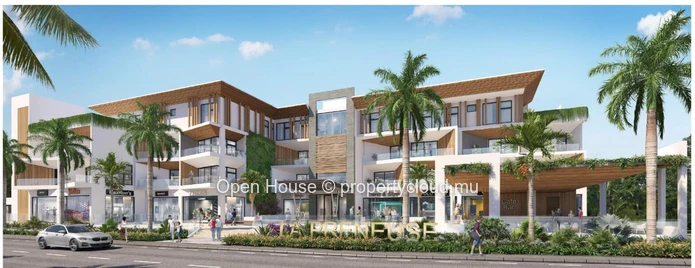 Appartement R+2, situé à Rivière Noire, 161m², 3 chambres, vue montagne, accessible étrangers.