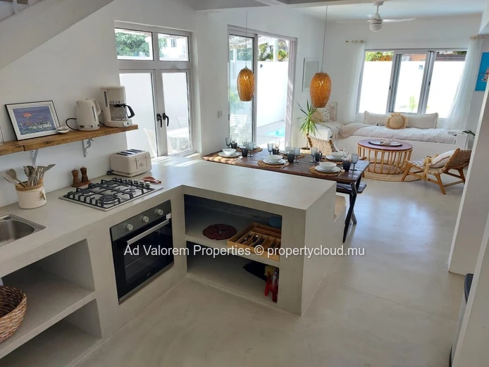 For Sale – Furnished Duplex with Private Pool, just 400m from Bain Boeuf Beach