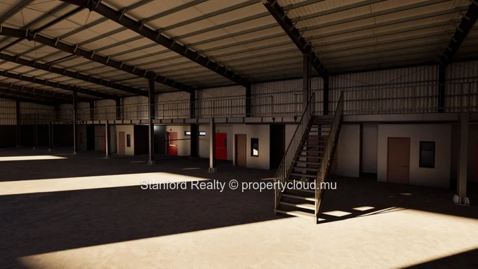 Espace industriel léger / entrepôt à louer - 3 750 pieds carrés, Pointe aux Sables, Port Louis