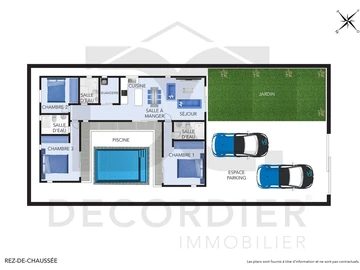 Maison de 3 Chambres