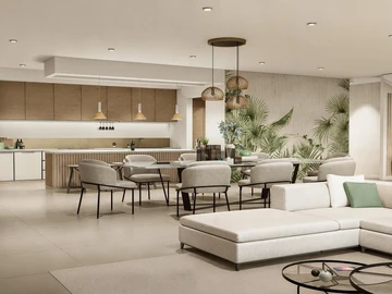 Penthouse de 3 Chambres