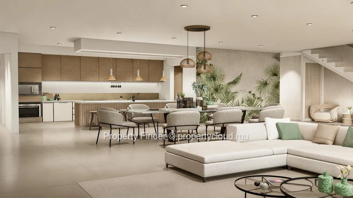 Penthouse de Luxe de 3 Chambres avec Vue Imprenable sur la Montagne La Tourelle