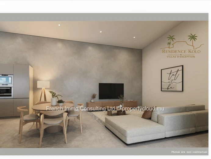 Projet de 8 villas en VEFA a calodyne