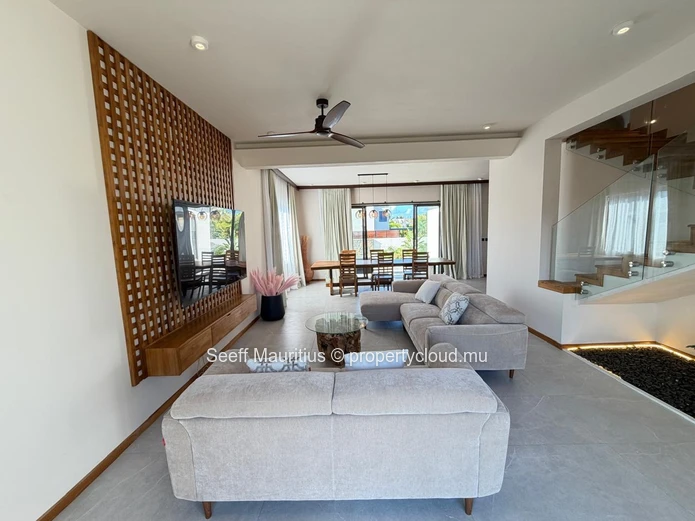 Elegant Contemporary 4-Bedroom Villa in Trou Aux Biches