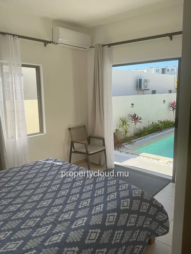 FOR RENT, new 3-bedroom villa in Grand Gaube (Calodyne)