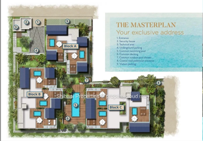 Apartement en vente au coeur de Pereybere