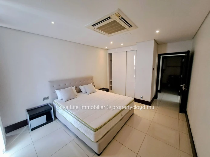 3-Bedroom Furnished Apartment for Rent in Grand Baie with Pool