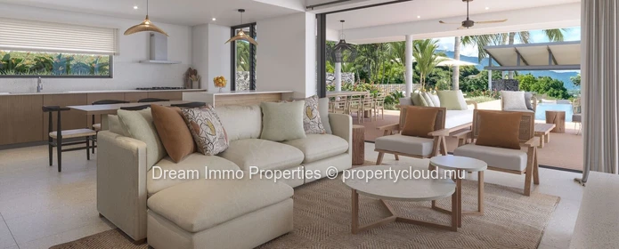 Somptuous Villas With Panoramic Sea & Morne Views In Black River – Mauritius