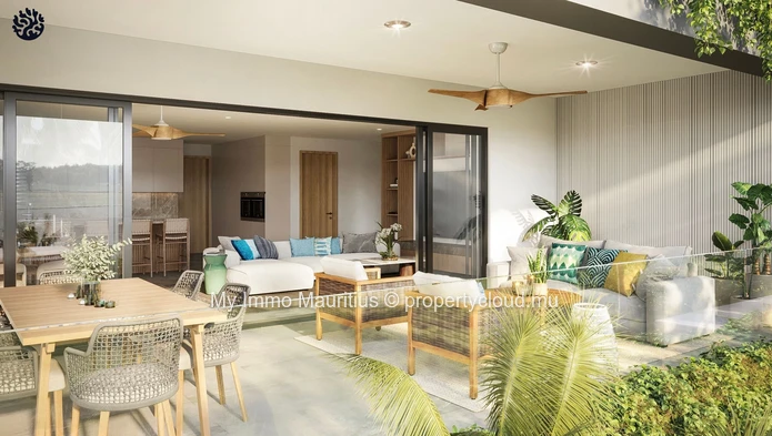 High-end apartment – Pointe aux Biches – 100 m from the beach