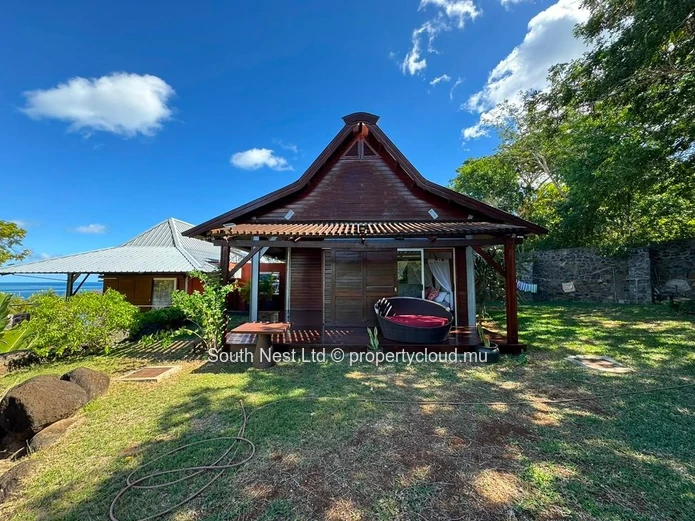 Exceptional Wooden Chalet On The Heights Of Rivière Noire.