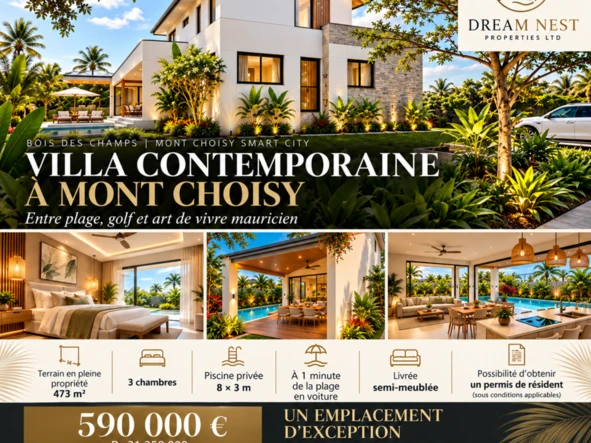 Villa de 3 Chambres