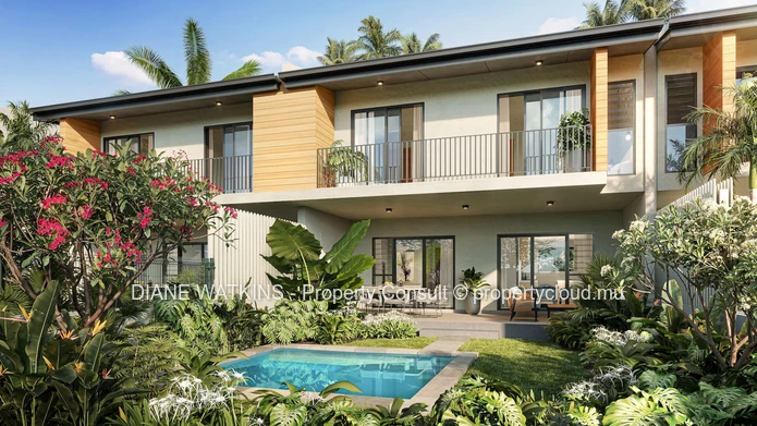 A vendre - Townhouse de 4 chambres avec Jardin dans le Smart City de Cascavelle