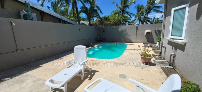 Belle maison semi-meublée de style mauricien