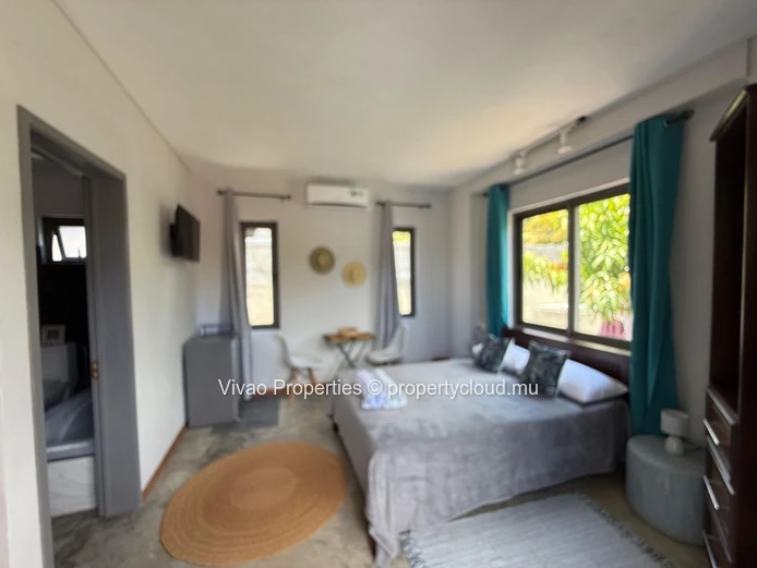 Furnished studio for rent in La Gaulette, Black River. 22m² area, sea and mountain views, close to amenities. Rs 30,0...