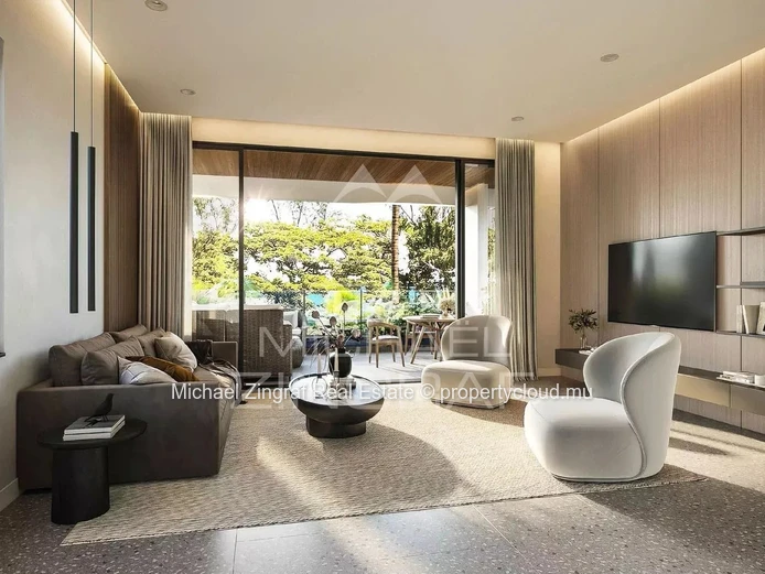 1-Bedroom Penthouse with Rooftop access in Pereybere