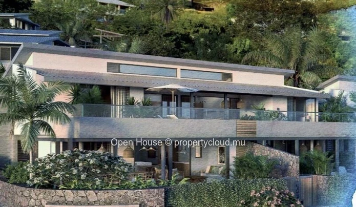 Apartment for sale in Rivière Noire with 3 en suite bedrooms - sea view - private pool