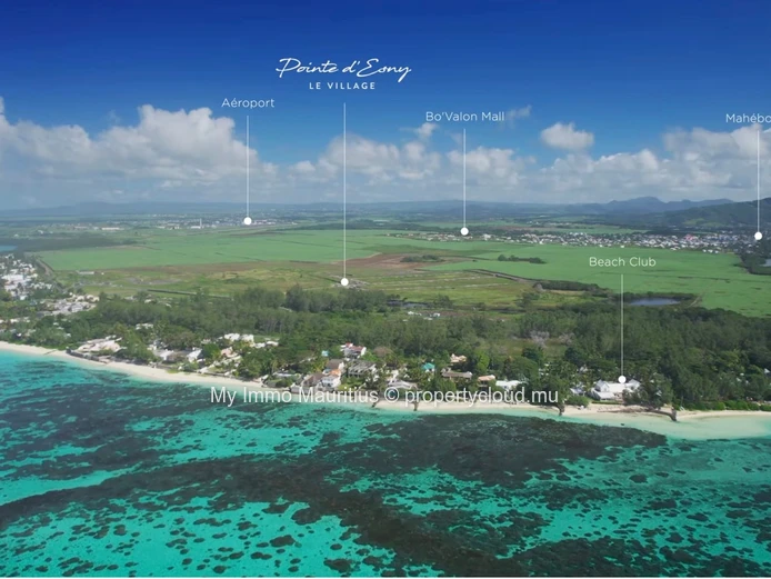 Villa Meréa – Dernières villas 2 chambres avec beach club à Pointe d’Esny Le Village