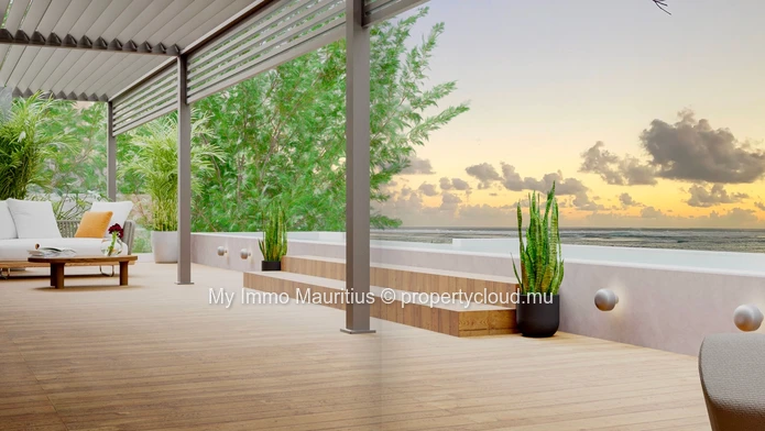 Beachfront Penthouse on Pomponette Beach