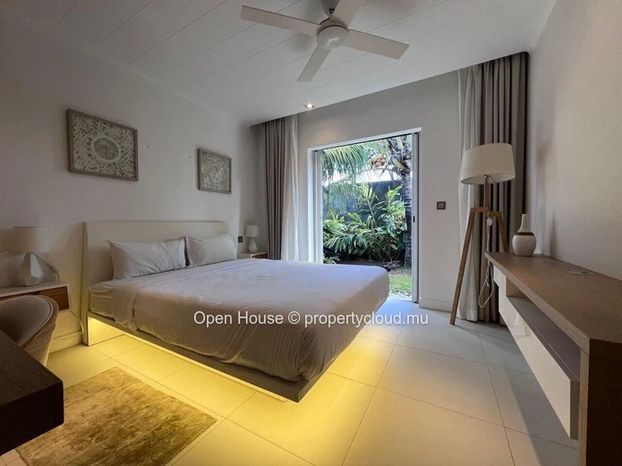 Villa meublée 3 chambres avec piscine privée à louer à Grand Baie