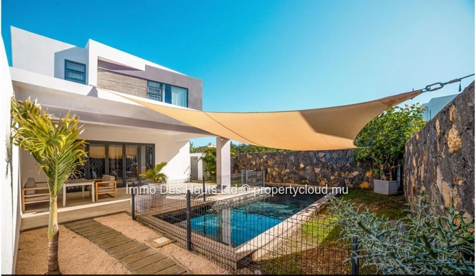 Villa de 4 chambres meublé en location Flic en Flac 