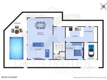 Maison de 2 Chambres