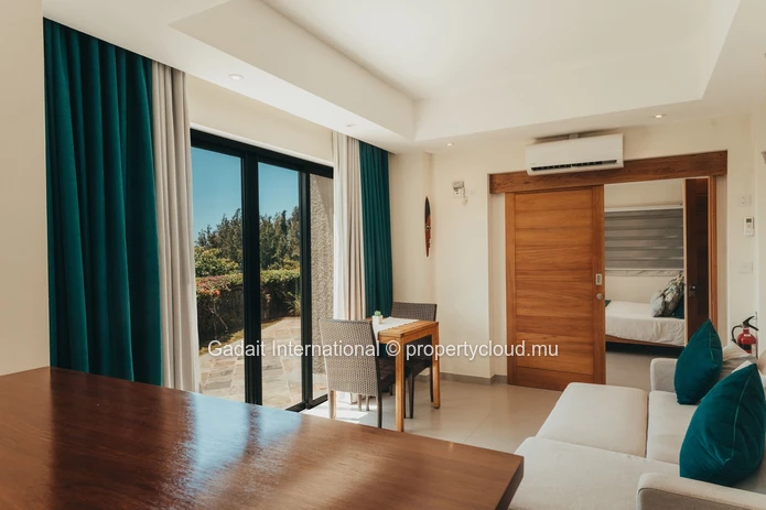 Belle Rivière Villa : 4 chambres avec piscine et vue sur mer, Île Maurice