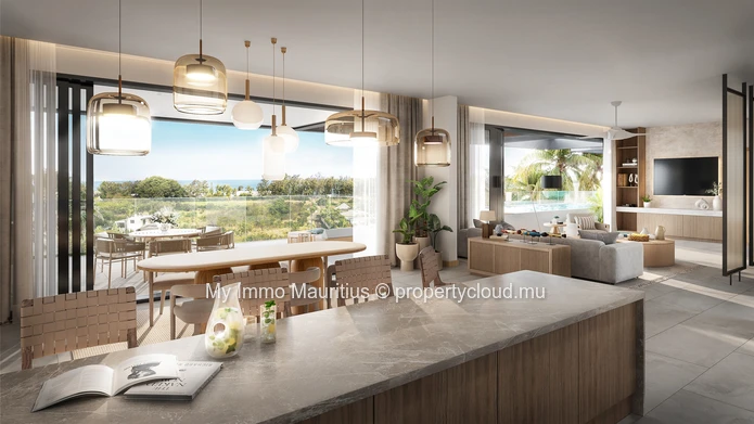 Exceptional penthouse in Pointe aux Biches - Top floor with private pool