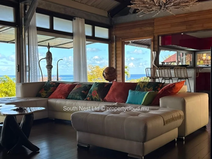 Exceptional Wooden Chalet On The Heights Of Rivière Noire.